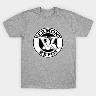 Defunct Vermont Expos Minor League Baseball 1993 T-Shirt